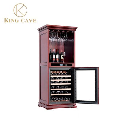 Unique Kitchen Glass Door Electric Wine Coolers With Smart Temperature Control System