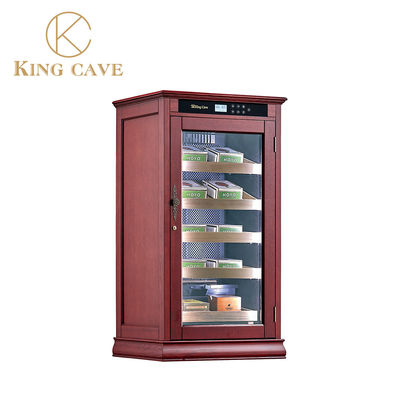 2 In 1 Wine Fridge And Humidor With Spanish Cedar Wood Racks