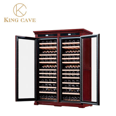 Low Noise Wood Wine Cooler Electric 50 To 80% Humidity Constant Temperature
