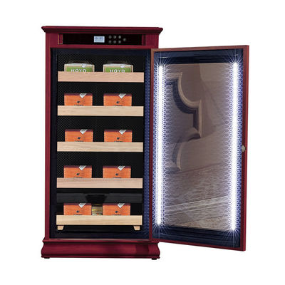 Smart Humidor Fridge Cigarette Wine Chiller Cedar Shelf Electric Cigar Cooler