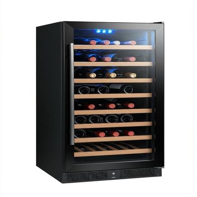 High Capacity Wine Cooler Cabinet with Hinged Door and 5 Shelves 286 Lbs