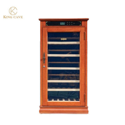 Bon prix Réfrigérateur à double zone Réfrigérateur à vieillissement sec Réfrigérateur à vin Réfrigérateur à vin Compresseur Étagères réglables en ligne