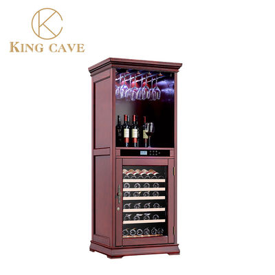 Unique Kitchen Glass Door Electric Wine Coolers With Smart Temperature Control System