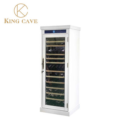 Bon prix Embraco Compressor Wine Cooler Cabinet avec une coque en MDF américain 18 bouteilles en ligne