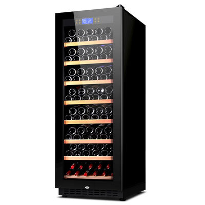 Bon prix Cabinet de refroidisseur de vin en bois à commande tactile autonome avec affichage numérique pour un stockage optimal du vin en ligne