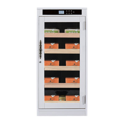 Bon prix Cabinet humidor à cigares électriques à contrôle tactile numérique intelligent avec porte vitrée verrouillable et système d'humidification intégré en ligne