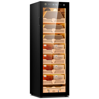 Bon prix Armoire à cigares électronique de qualité supérieure à 8 couches avec étagères en cèdre espagnol en ligne