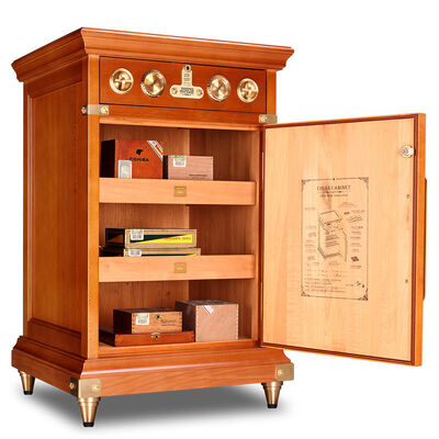 Bon prix Armoire d'humidification de refroidisseur de cigare en bois massif de contrôle climatique de précision en ligne