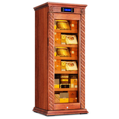 Bon prix Humidificateur de refroidisseur de cigare à écran élevé avec contrôle numérique de la température en ligne