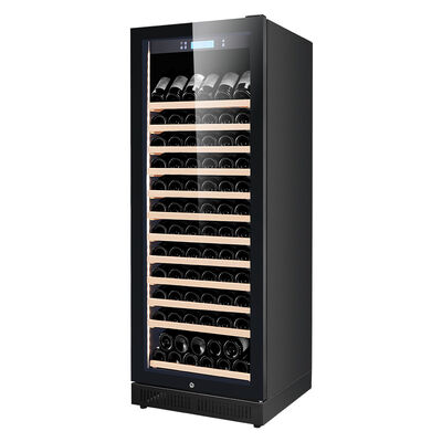 Bon prix Réfrigérateur autonome de vin de refroidisseur de vin de cuisine avec la porte en verre de verrouillage en ligne