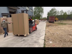 Un refroidisseur de cigare à cadre de bois, un humidor, expédié aux USA.